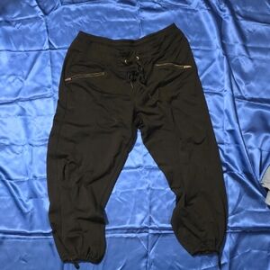 "Studio" By Energy Zone Black Jogger Pants
